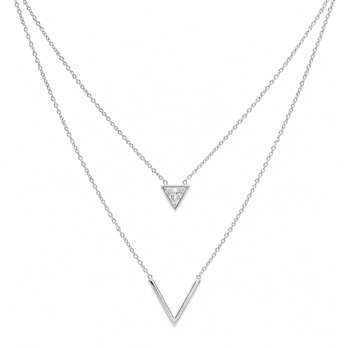 Layla Chevron Necklace - Diyaana