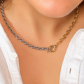 Layla Toggle Clasp Necklace - Diyaana