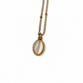 Layla Oval Cabochon Necklace - Diyaana