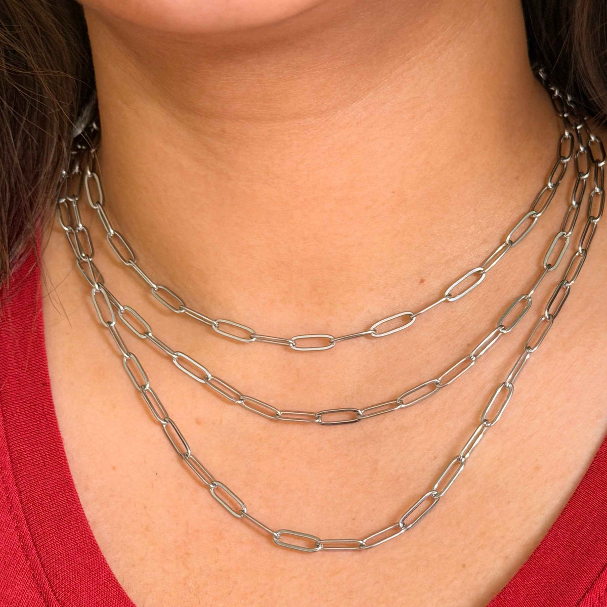 Layla Paperclip Chain - Diyaana