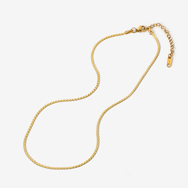 Talia S Link Chain & Bracelet - Diyaana