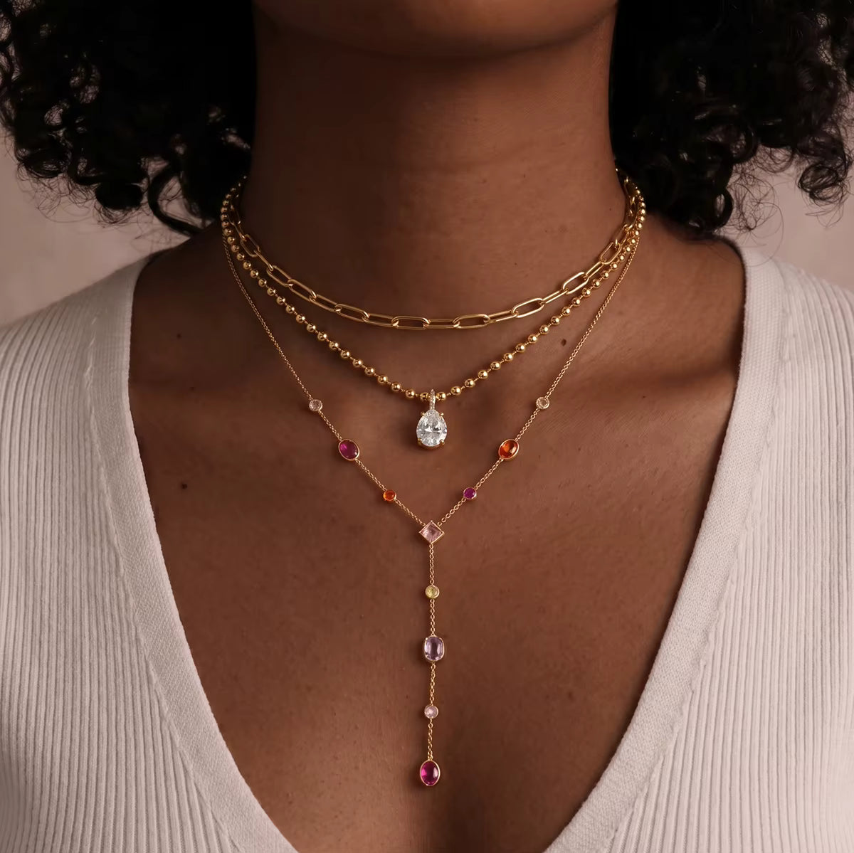 Twilight Y Necklace