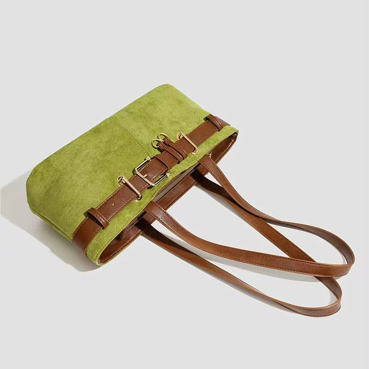 Velour Mini Shoulder Bag